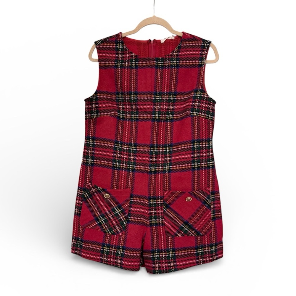 Perfect Plaid Romper​